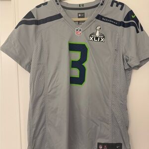 NFL Gray Seahawks Super Bowl 49 Women’s Jersey